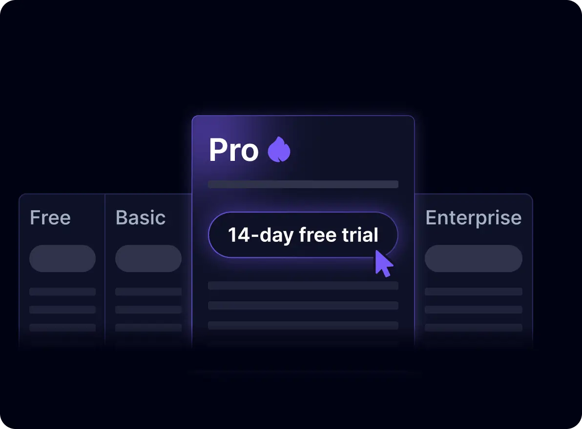 TrackingMore Pro plan with 14-day free trial